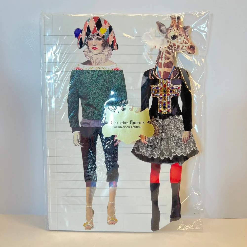 Christian Lacroix Heritage Love Who You Want Harlequin Giraffe Notebook 80 Pages